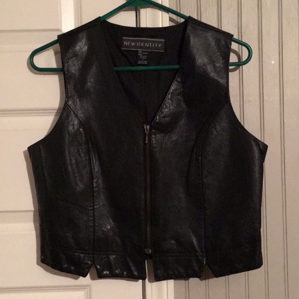 New Identity Leather Vest